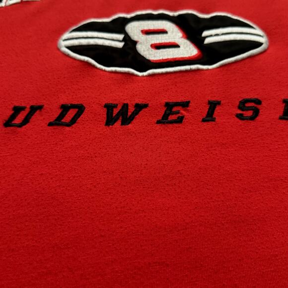 Dale Earnhardt Jr. Budweiser VTG Red SS Tee Mens Size M GUC - Picture 2 of 10